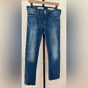 Pilcro Women's Parallel Blue Jeans